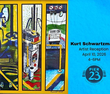 KURT SCHWARTZMAN ARTIST RECEPTION 4-6PM