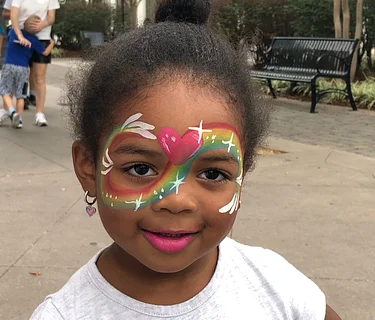 Face Painting with Anjuli
