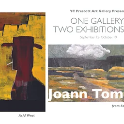 YC Prescott Art Gallery: One Gallery/Two Exhibitions 2026 Featuring Scott Heide & Joann Tomsche