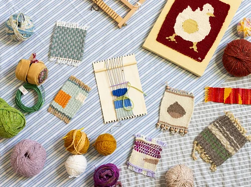 Tapestry Weaving on a Frame Loom (English Language)