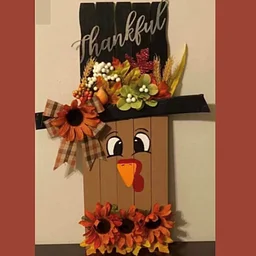 Paint Stick Turkey Craft