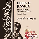 LIve Music with Derik and Jessica of Black Sunday Revival