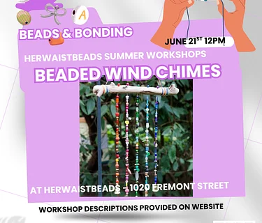 HerWaistBeads: Beaded Wind Chimes