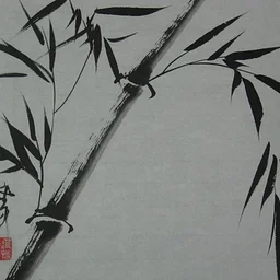 Chinese Brush painting at the Olive Free Library