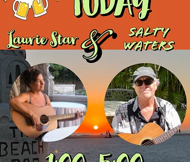 Live Music with Laurie Star & Salty Waters at The Beach Bar