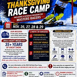 2026 Thanksgiving Race Camp at Ski Brule