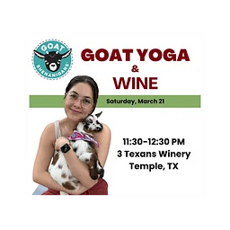 Goat Yoga & Wine