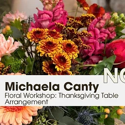 A THANKSGIVING TABLE, BEAUTIFULLY ARRANGED
