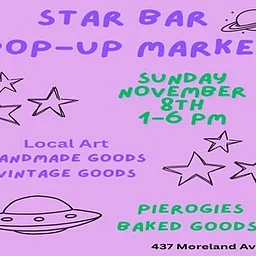 STAR COMMUNITY BAR POP-UP MARKET