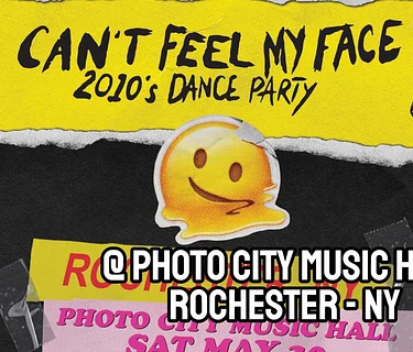 Can't Feel My Face - the biggest 2010s dance party in the country!