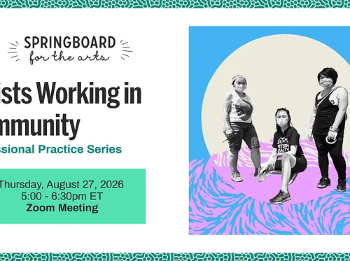 Artists Working in Community