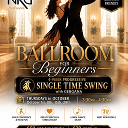 Ballroom for Beginners: SINGLE TIME SWING with Gergana