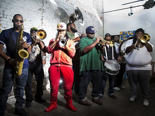 HOT 8 BRASS BAND with Brass Solidarity and DJ Tarik Thornton