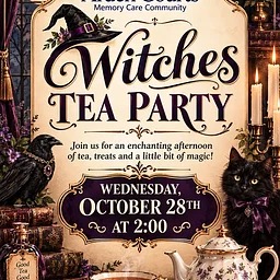 Arden Courts at Sterling Heights: Witches Tea Party