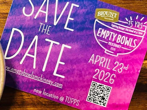 Empty Bowls Fundraiser