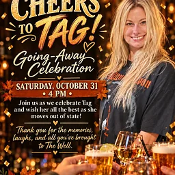 Tag’s Going Away Party