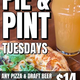 Pie & Pint Tuesday's