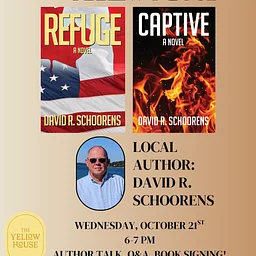 Local Author Event w/David Schoorens 'Captive' and 'Refuge'