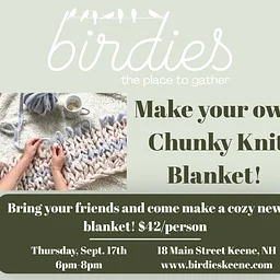 Make Your Own Chunky Knit Blanket!