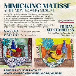 Mimicking Matisse at the Montgomery Museum