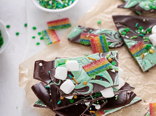 KID’S ST. PATRICK’S DAY RAINBOW CHOCOLATE BARK w/DAVID WILEY, MARCH 11TH at 4:30PM, $35 PER PERSON, MUST BE ACCOMPANIED BY AN ADULT