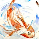 Koi Fish: Next Level Watercolor Workshop