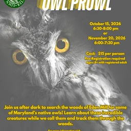 Owl Prowl-October 15, 2026