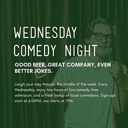 Wednesday Comedy Night: Laughs and Cold Beer