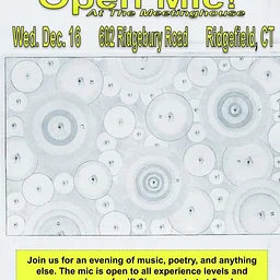 Open Mic in Shield’s Hall!