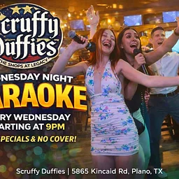 Karaoke Every Wednesday from 9 to close