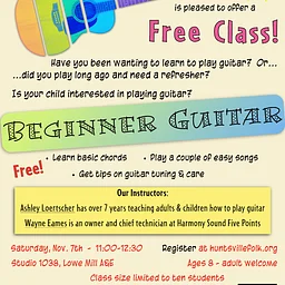 Beginner Guitar FREE Class