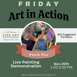 Art in Action: Live Painting Demonstration with Paula Roy