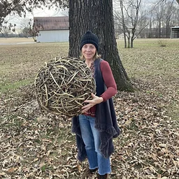 Weekday Series: Foraged Basketry “Kudzu Spheres”