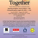 CALL FOR ARTISTS: Palm Beach Arts Consortium Presents "BETTER TOGETHER"