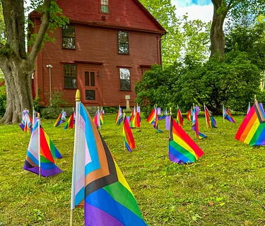 Palmer-Warner House: Progress Flag Field