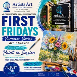 First Friday – Summer Series: Paint In Session