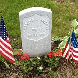 Military Memorials in Lombard Cemetery