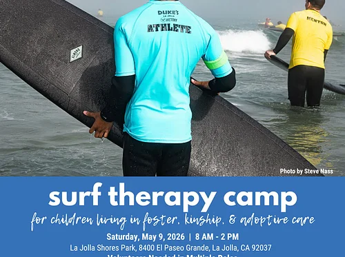Surf Therapy Camp at La Jolla Shores – May 9, 2026