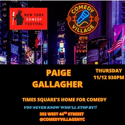 New York Comedy Festival | Paige Gallagher | November 12th @930pm