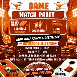 Cornhole Tournament & UT Football Game