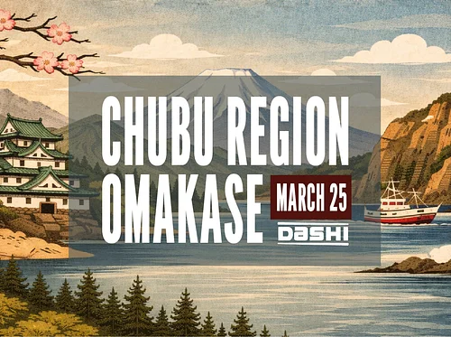 Chubu Region Omakase at Dashi in Downtown Durham