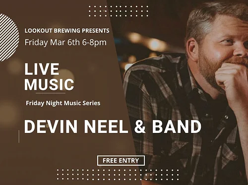 Friday Music Series with Devin Neel & Band
