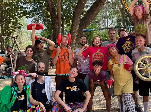 Kids’ Performance on the Patio with Spoon Circus