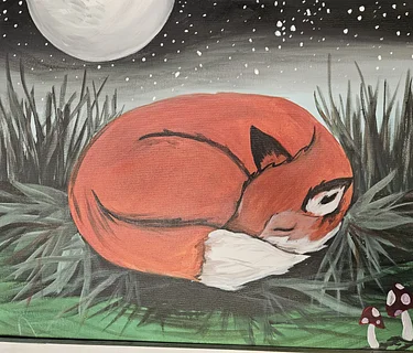Sleepy Fox
