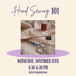Hand Sewing 101