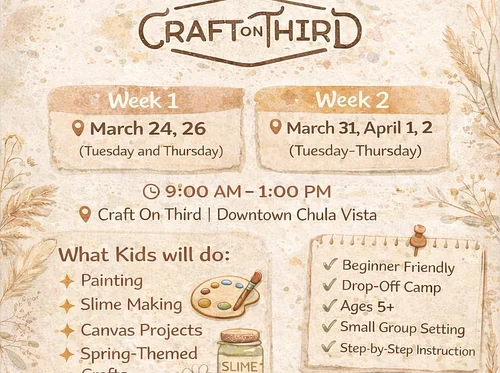 Spring Craft Camp
