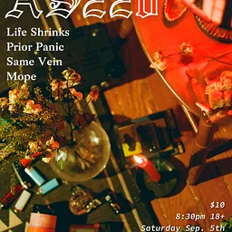 Life Shrinks + Same Vein + Prior Panic + Mope