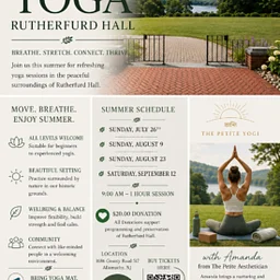 Summer Yoga at Rutherfurd Hall