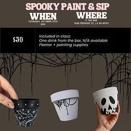 LV Plant Collective: Spooky Paint & Sip