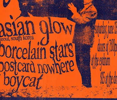 Asian Glow (Seoul, South Korea), Porcelain Stars, Postcard Nowhere, Boycat